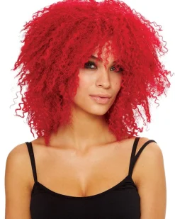 Costume Culture by Franco Hot Red Wig Clearance