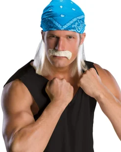 Rubies Hulk Hogan Bandana Wig And Moustache Outlet