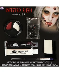 Fun World Infested Flesh Makeup Kit Cheap