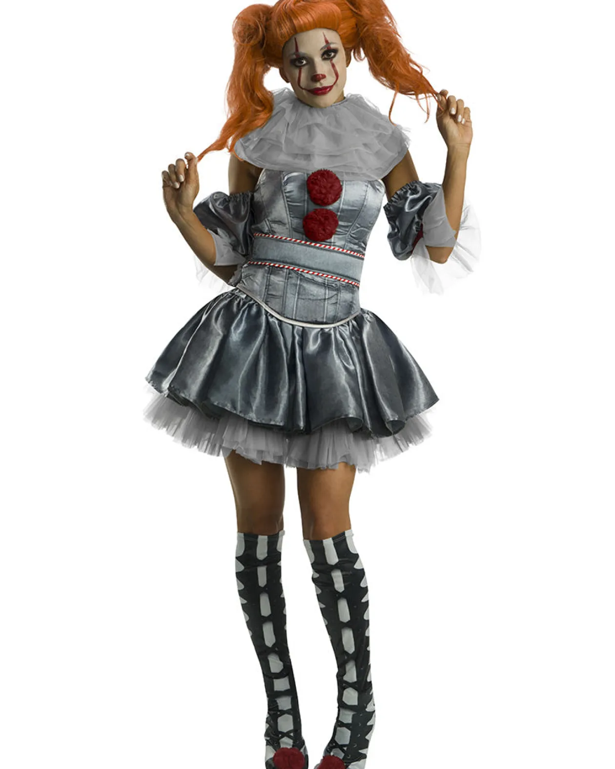 Rubies It Movie Pennywise Deluxe Womens Costume Cheap