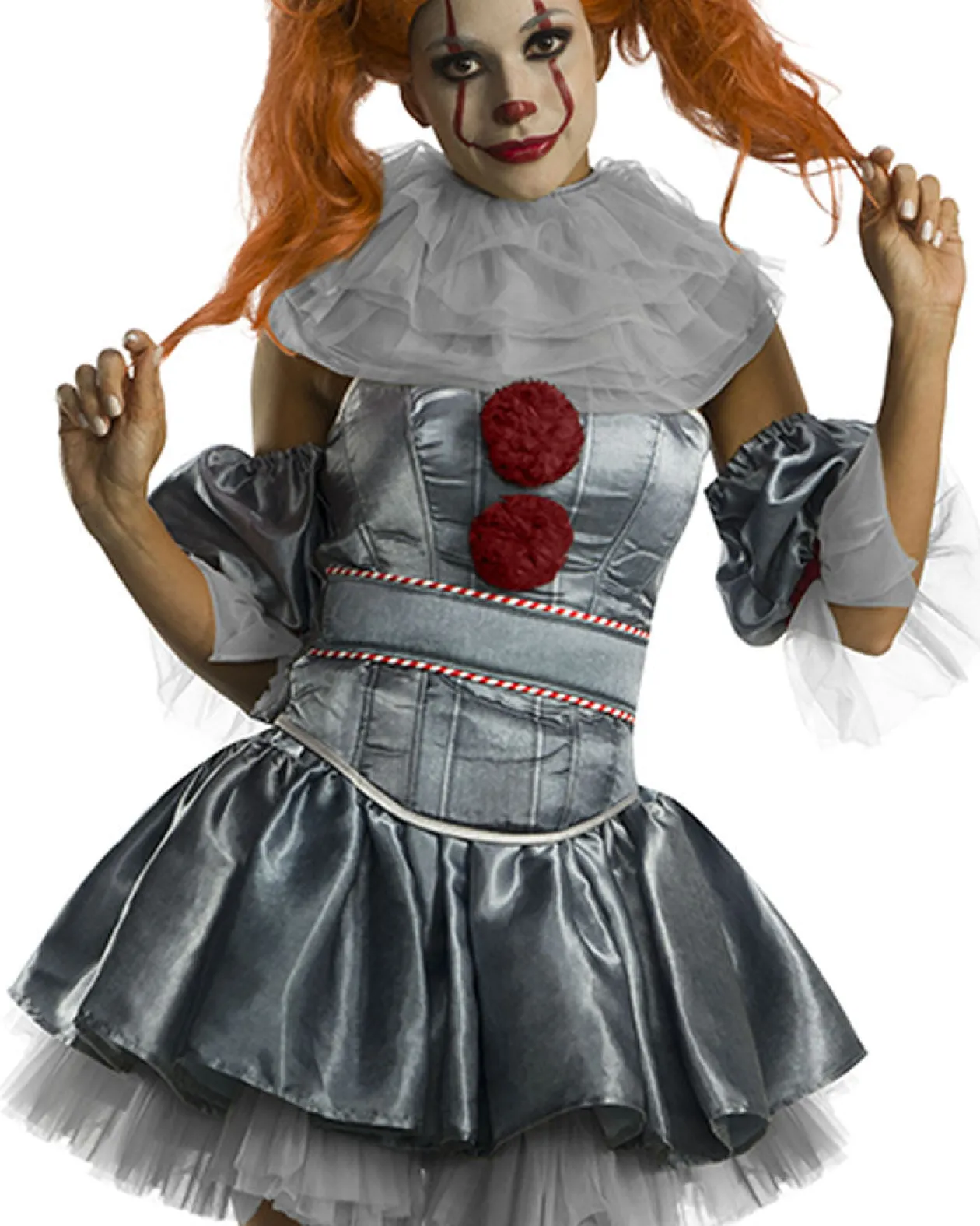 Rubies It Movie Pennywise Deluxe Womens Costume Cheap