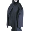 Fun World Kids Hooded Black Cape New