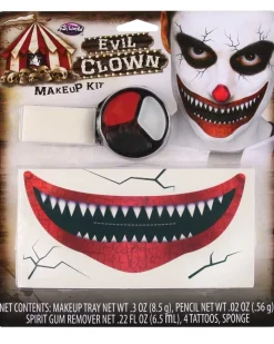 Fun World Killer Clown Makeup Kit Shop