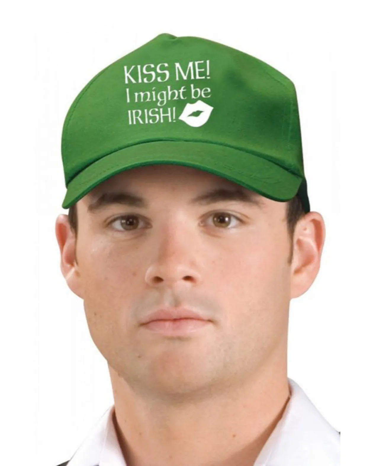 Tomfoolery Kiss Me I Might Be Irish Cap Hot