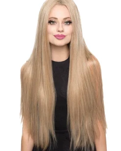 Rockstar Wigs Lace Front Yaki Long Blonde Premium Wig Best Sale
