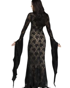 Fun World Lace Morticia Womens Costume New