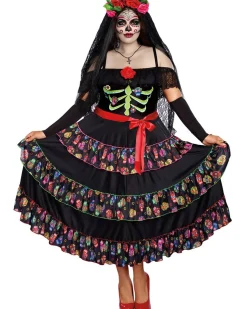 Dreamgirl International Lady Of The Dead Plus Size Womens Costume Best Sale