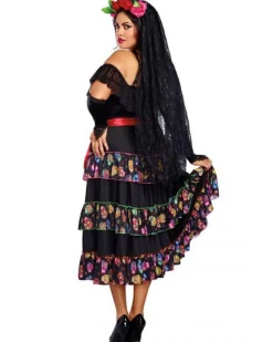 Dreamgirl International Lady Of The Dead Plus Size Womens Costume Best Sale