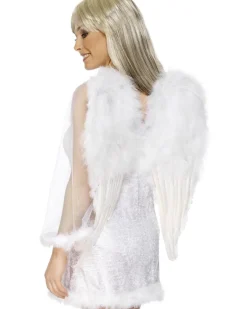 Smiffys Large White Feather Angel Wings 60Cm Best