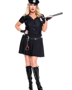 Music Legs Law Enforcer Womens Plus Size Costume Online