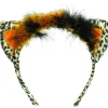 Amscan AU Leopard Cat Ears Fur Headband Best Sale