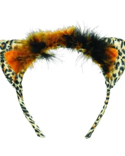 Amscan AU Leopard Cat Ears Fur Headband Best Sale