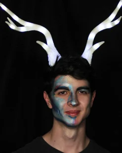 Elope Light-Up Deer Antler White Lumenhorns Clearance