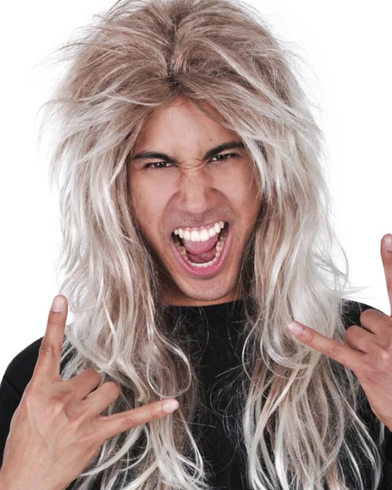 Tomfoolery Long Blonde Tommy Rocker Wig Shop