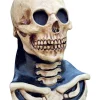 Ghoulish Productions Long Neck Skull Bone Deluxe Mask Cheap
