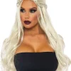 Leg Avenue Long Wavy Braided Wig Clearance