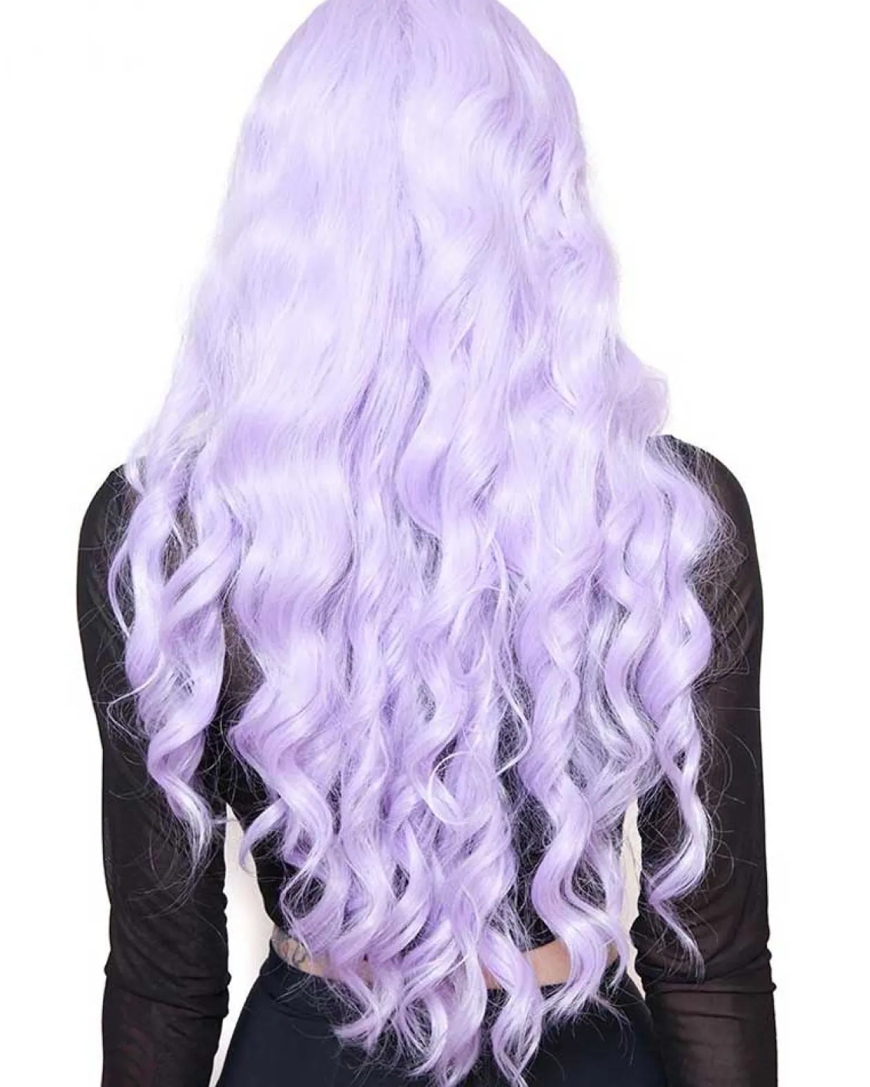 Rockstar Wigs Long Wavy Premium Lavender Wig 70Cm Store