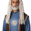 Costume Culture by Franco Lord Of The Sea Long Platinum Blonde Dreads Wig Best