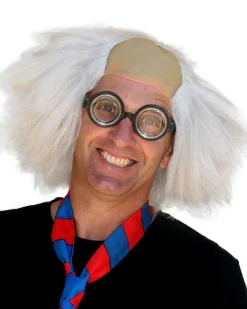 Allaura Wigs and Hair Mad Professor White Wig New