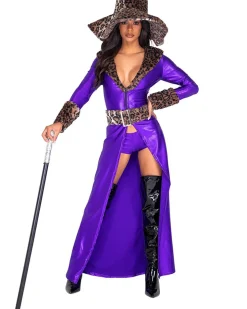 Roma Costumes Made Of Money Pimp Premium Womens Costume New