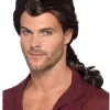 Smiffys Marauder Pirate Brown Wig Discount