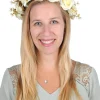 Beistle Medieval Floral White Crown Best Sale