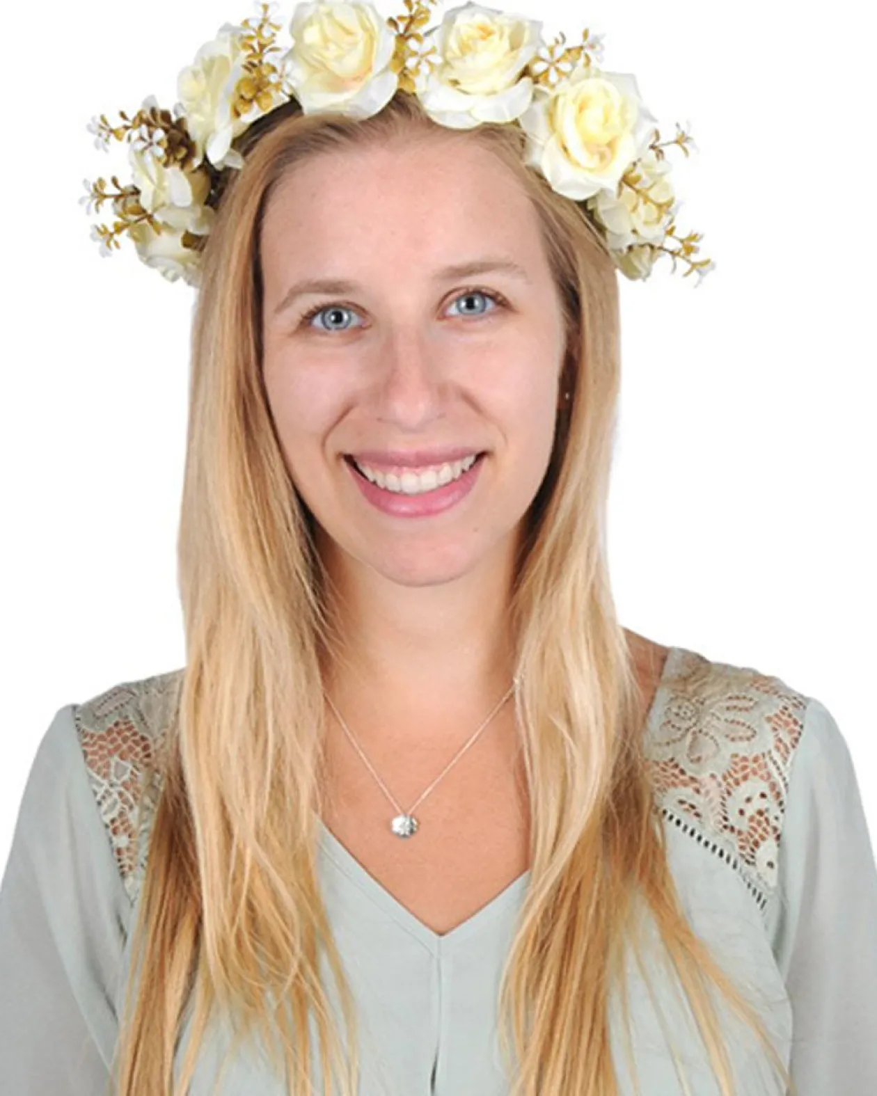 Beistle Medieval Floral White Crown Best Sale
