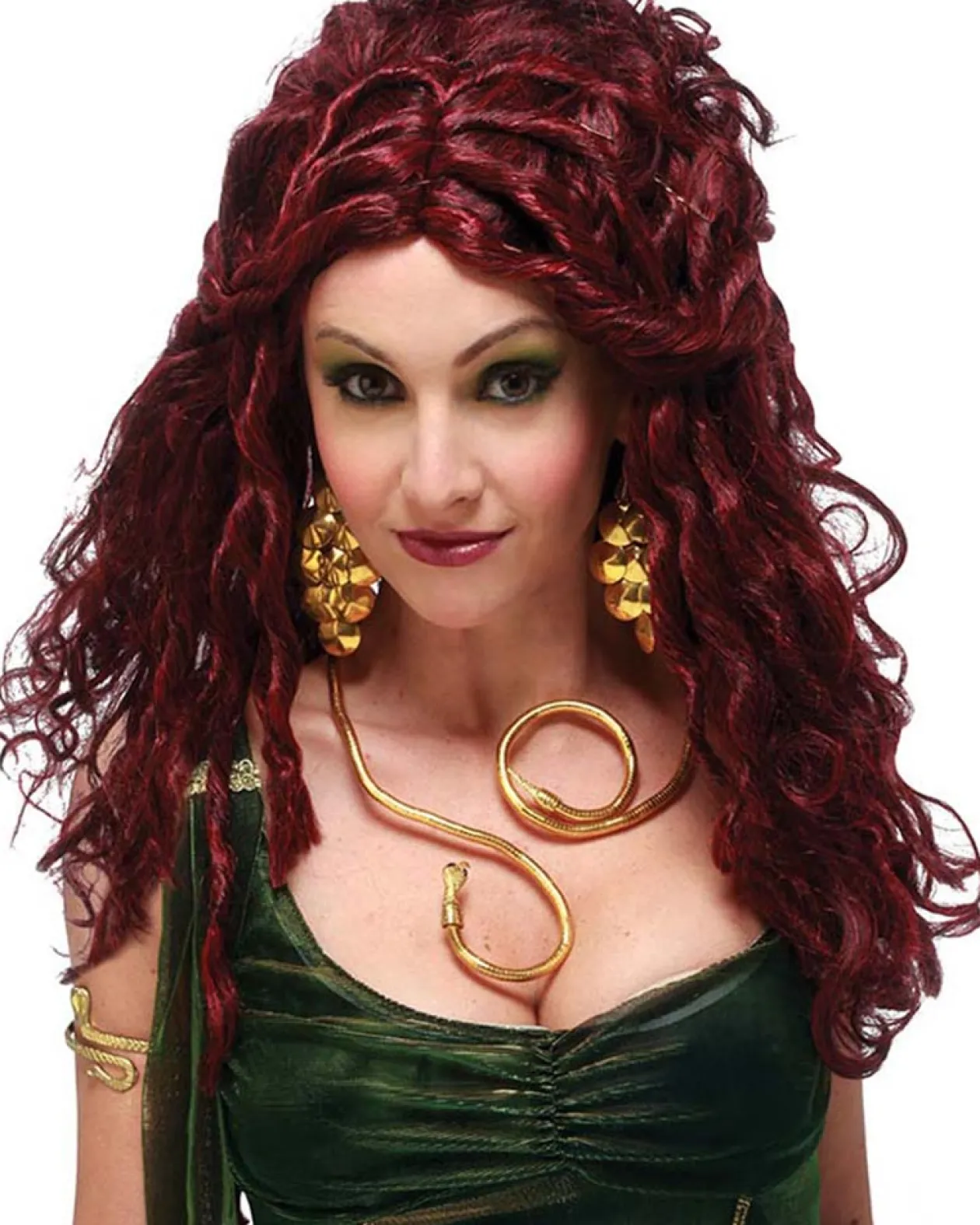 California Costumes Medusa Burgundy Wig Clearance
