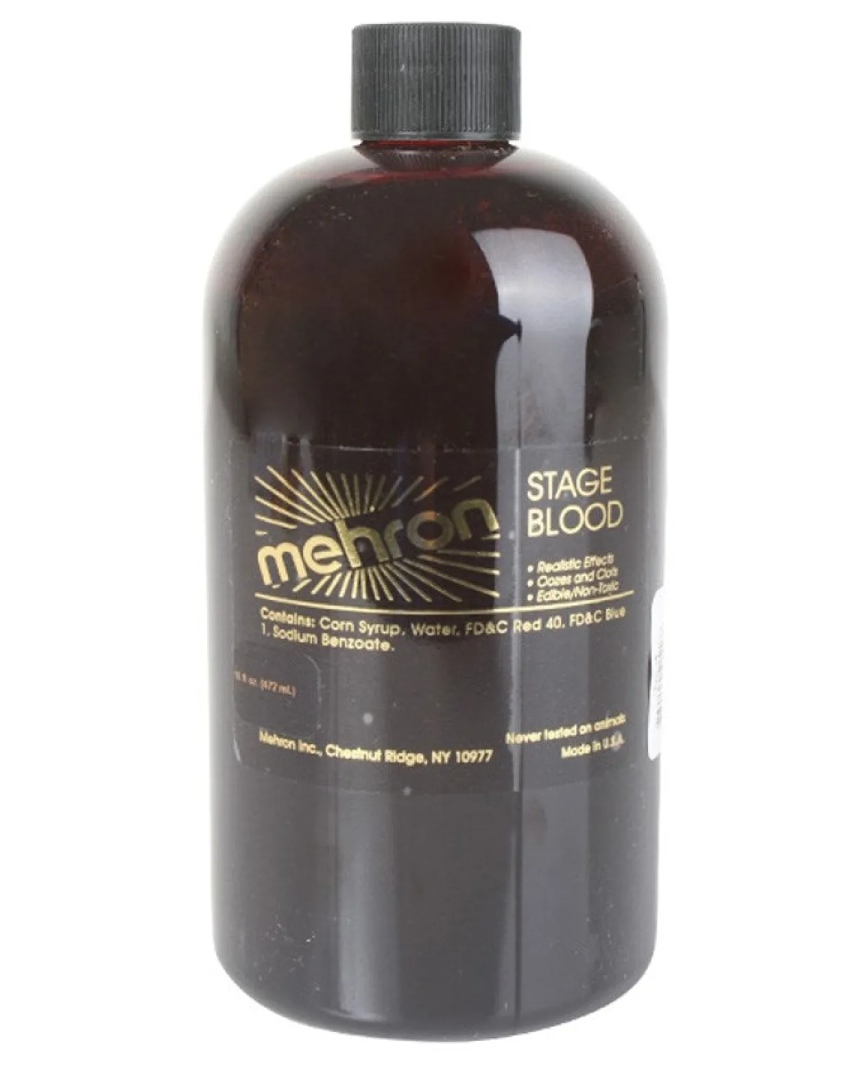 Tomfoolery Mehron Dark Venous Stage Blood 472Ml Fashion