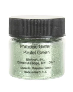Tomfoolery Mehron Pastel Green Paradise Body Glitter New