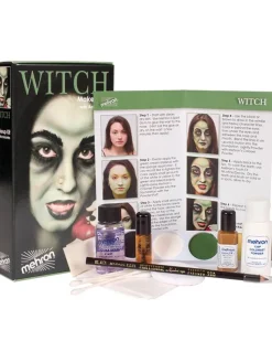 Tomfoolery Mehron Witch Makeup Kit New