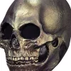 Ghoulish Productions Metallic Gold Skull Deluxe Mask Discount
