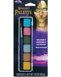 Fun World Metallic Water Activated Makeup Kit Store