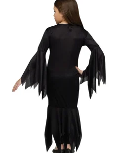 Fun World Miss Morticia Girls Costume New