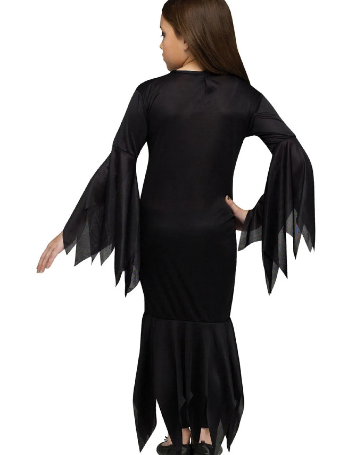Fun World Miss Morticia Girls Costume New