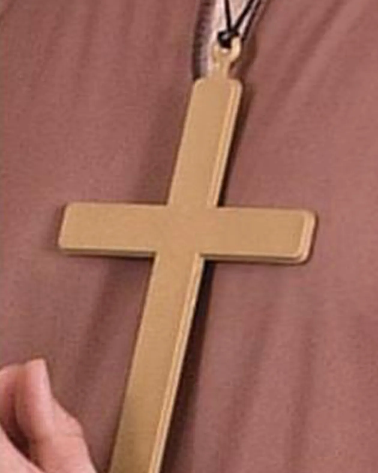 Smiffys Monks Cross Necklace Cheap