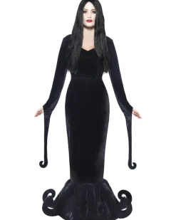 Smiffys Morticia Duchess Of The Manor Womens Costume Clearance