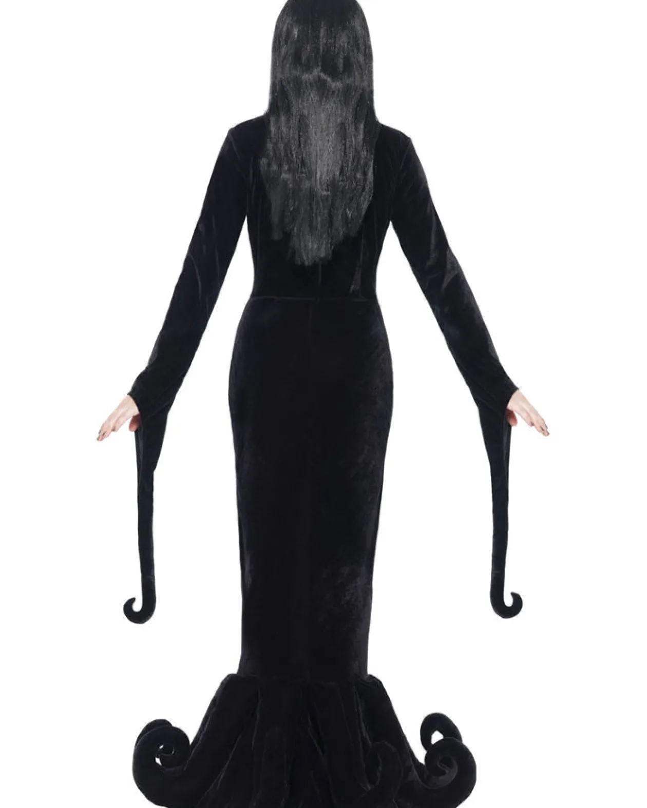 Smiffys Morticia Duchess Of The Manor Womens Costume Clearance