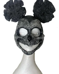Sarah Mudle Mouse Black And White Half Mask Discount
