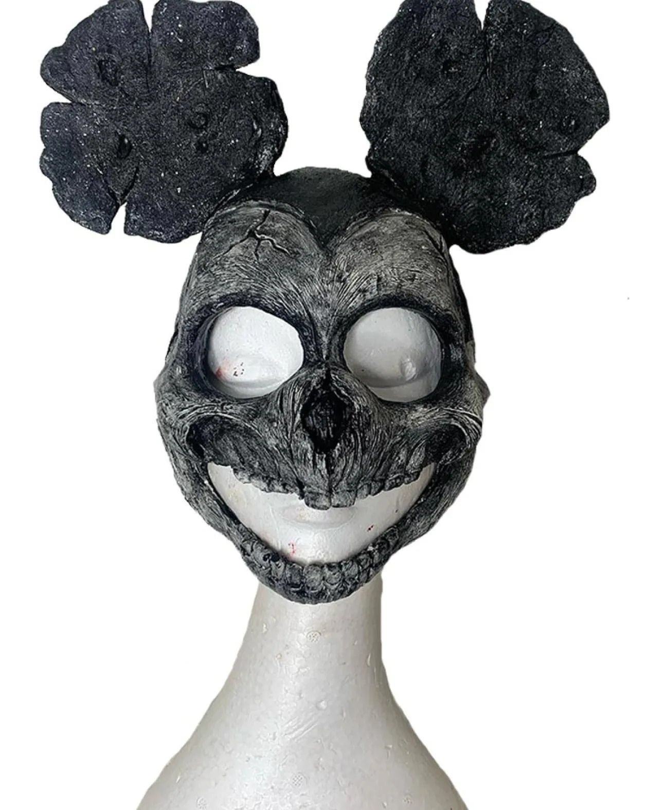Sarah Mudle Mouse Black And White Half Mask Discount