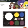 Smiffys Multi Colour Face Painting Palette Clearance