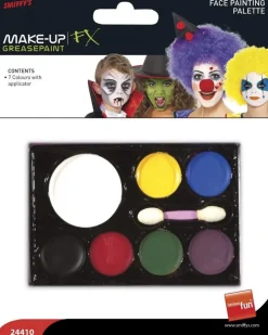 Smiffys Multi Colour Face Painting Palette Clearance