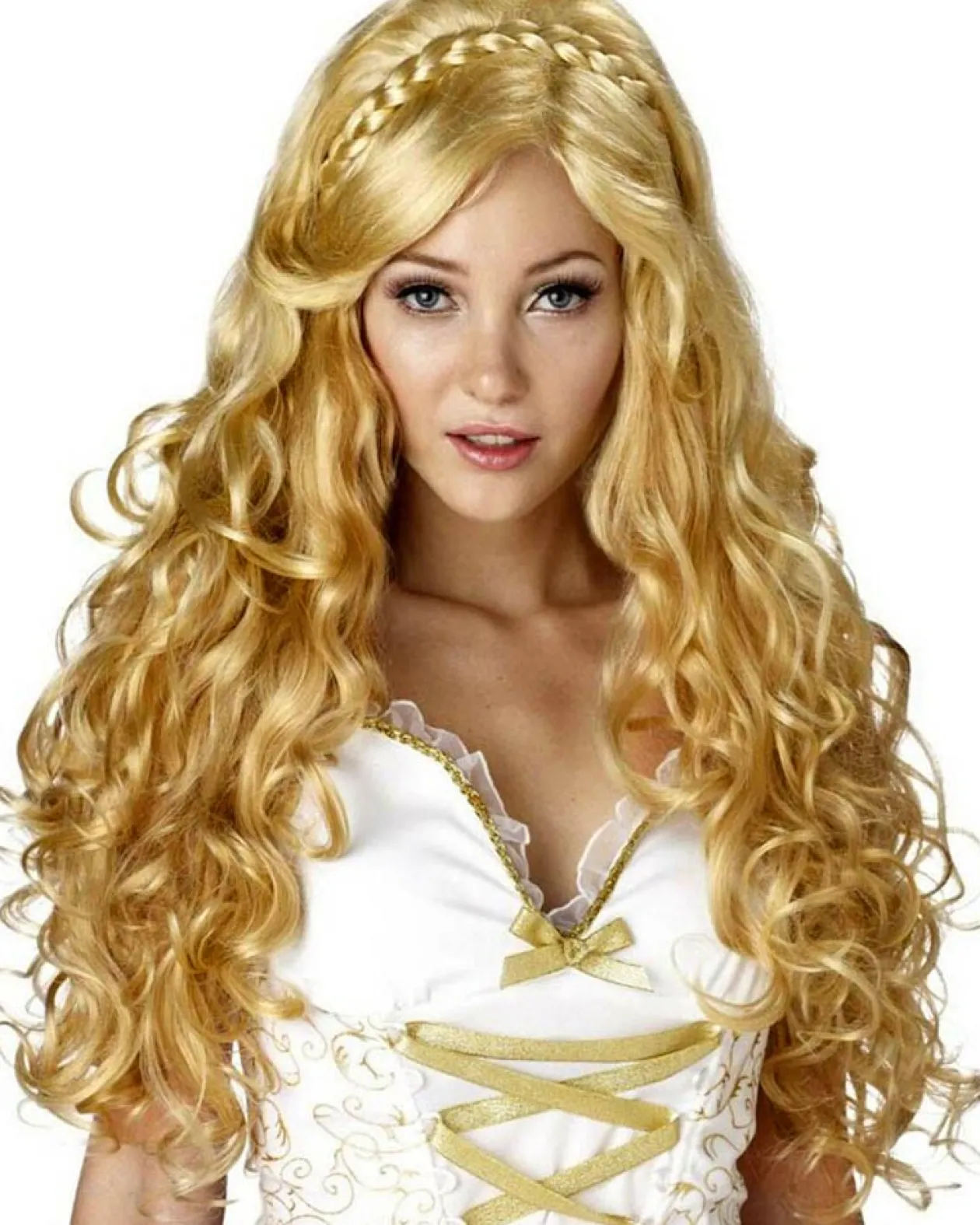 California Costumes Mythic Goddess Blonde Wig Cheap