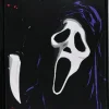 Fun World Neon Bright Light Up Ghost Face Sign 28Cm Fashion
