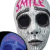 Ghoulish Productions Neon Smile Deluxe Mask New
