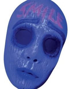 Ghoulish Productions Neon Smile Deluxe Mask New