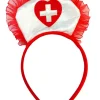 Sweidas Nurse Headband With Red Heart Cross Hot
