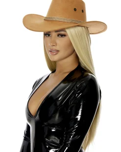 Forplay Old Town Tan Cowboy Hat Cheap