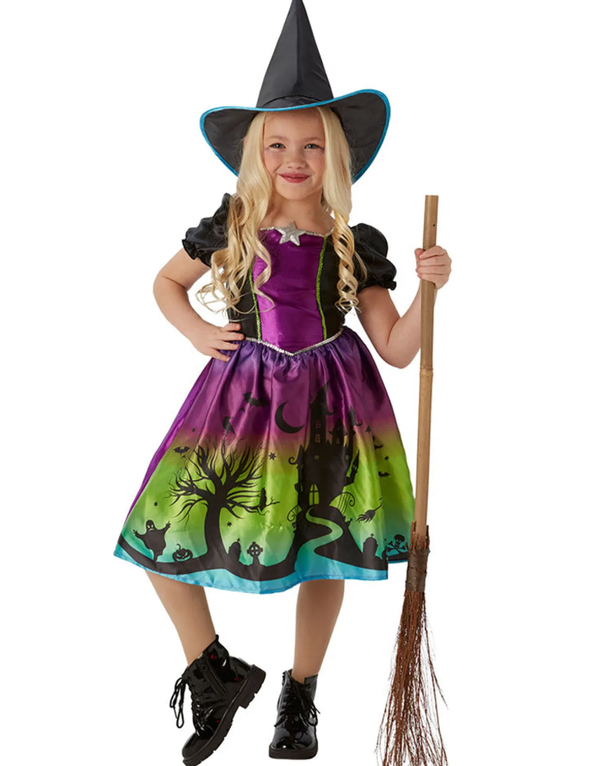 Rubies Ombre Witch Girls Costume Online