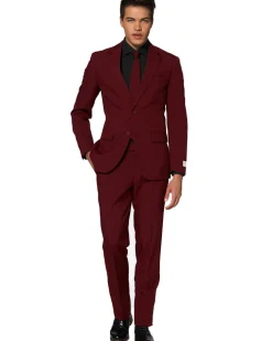 Opposuits Opposuit Blazing Burgundy Premium Mens Costume Outlet
